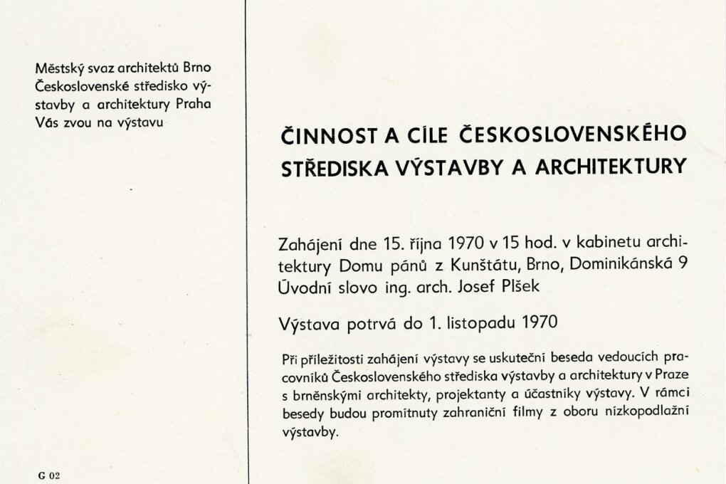 Československé středisko výstavby a&nbsp;architektury